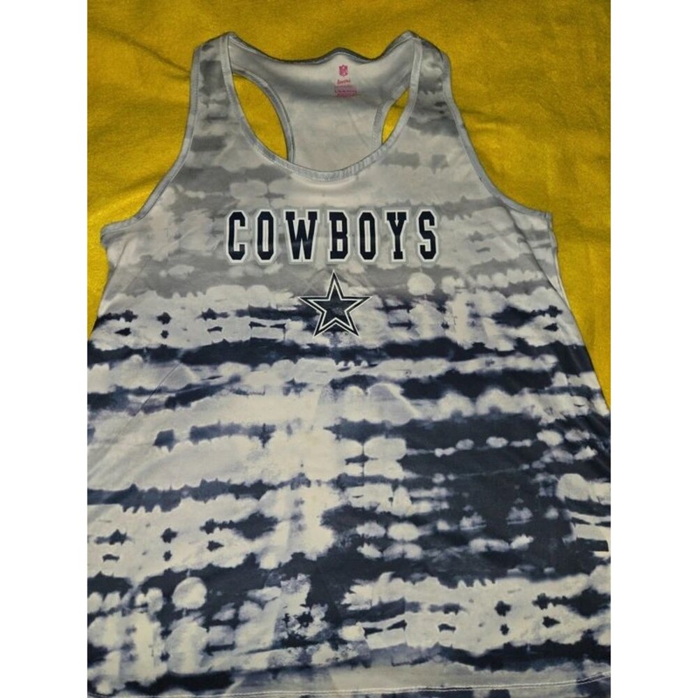 NFL Dallas Cowboys Youth Girls Large Tank Top (LOC-87)